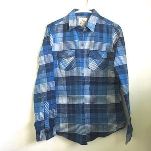 Women’s Field & Stream Blue Flannel - M